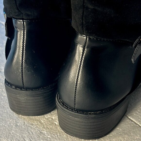 Rampage SZ 9W Ireena Knee High Wide Calf Riding Boot equestrian western moto - Picture 8 of 8